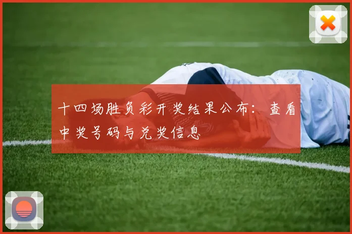 十四场胜负彩开奖结果公布:查看中奖号码与兑奖信息