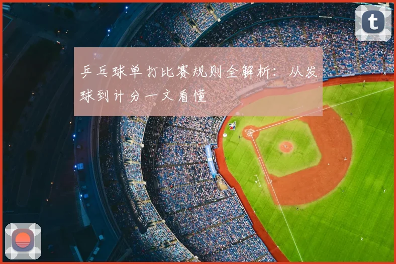 乒乓球单打比赛规则全解析:从发球到计分一文看懂
